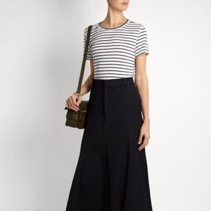 Todd Snyder + Champion Grey Striped T-Shirt Size L